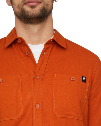 MAMMUT ALVRA PLAIN LONGSLEEVE SHIRT MEN - FLANELLIPAITA