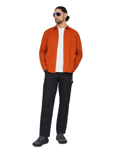 MAMMUT ALVRA PLAIN LONGSLEEVE SHIRT MEN - FLANELLIPAITA