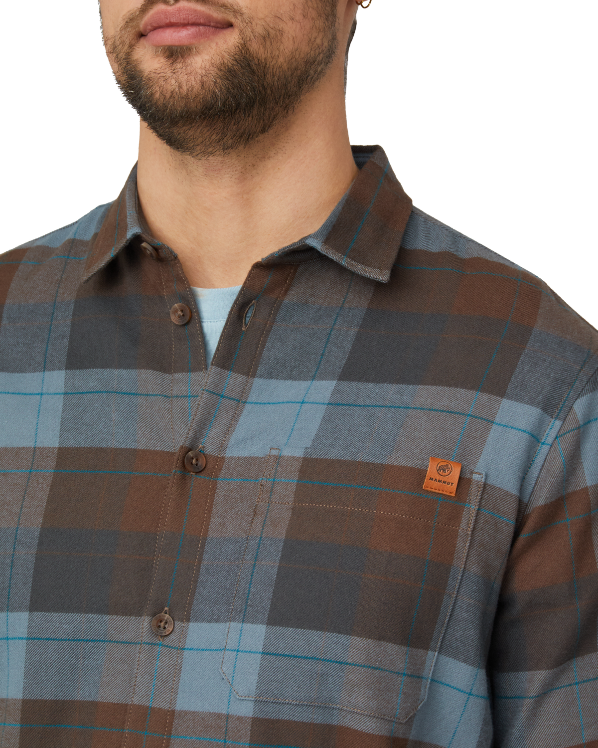 MAMMUT TROVAT LONGSLEEVE SHIRT MEN - FLANELLIPAITA