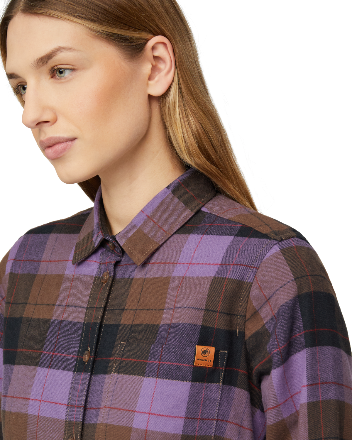 MAMMUT TROVAT LONGSLEEVE SHIRT W - FLANELLIPAITA