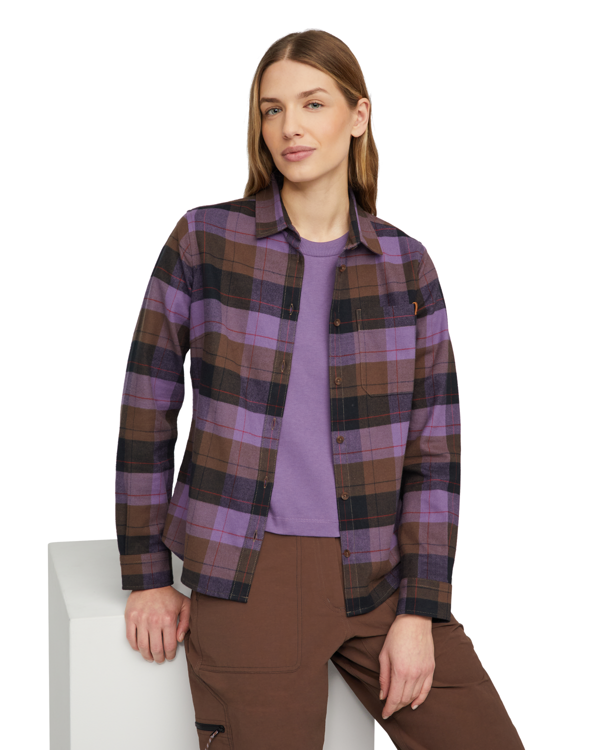 MAMMUT TROVAT LONGSLEEVE SHIRT W - FLANELLIPAITA