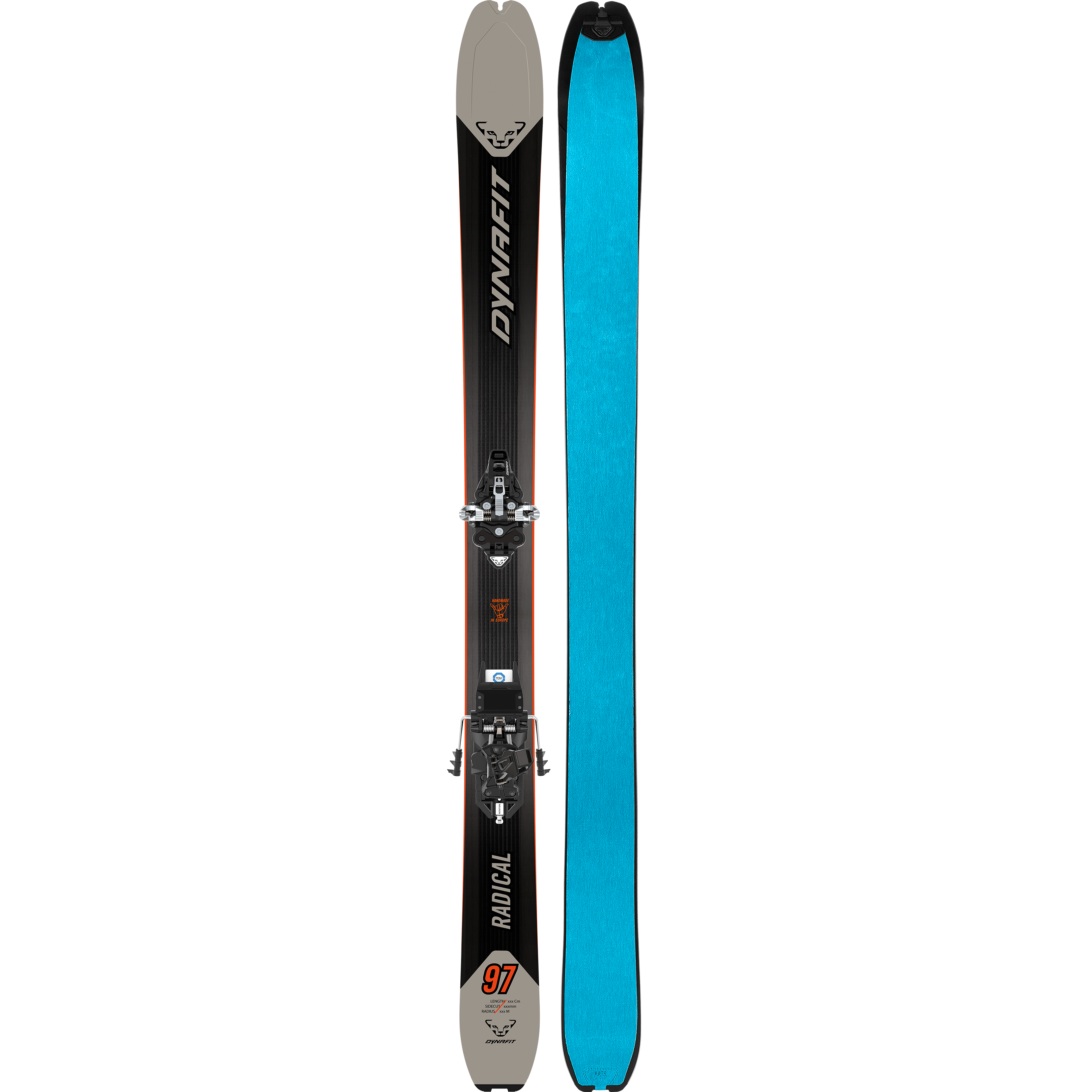 DYNAFIT RADICAL 97 SKI SET - SUKSISETTI