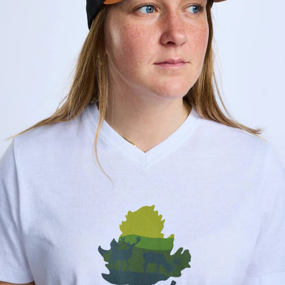 PINEWOOD FINNVEDEN W RECYCLED OUTDOOR T-SHIRT - T-PAITA