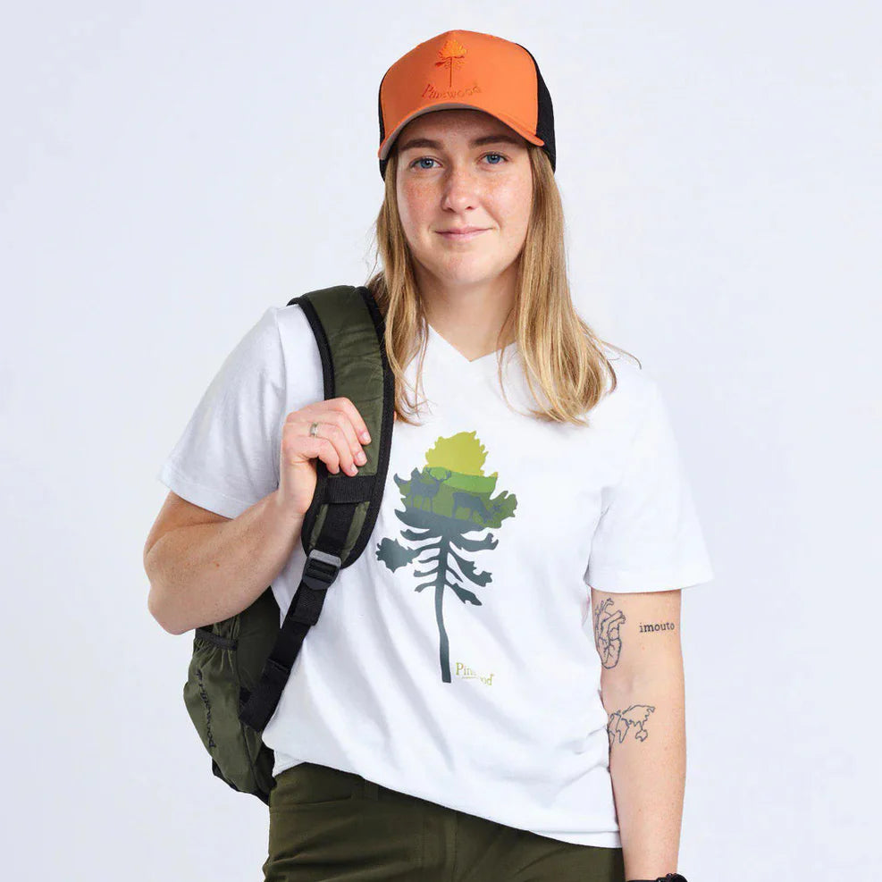 PINEWOOD FINNVEDEN W RECYCLED OUTDOOR T-SHIRT - T-PAITA