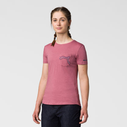 WILD COUNTRY SESSION W T-SHIRT - T-PAITA