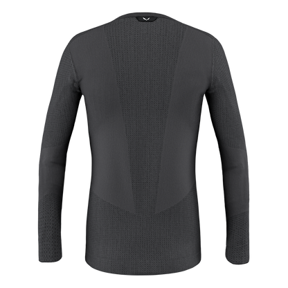SALEWA ZEBRU MED WARM AMR M L/S TEE - TEKNINEN MERINOALUSPAITA