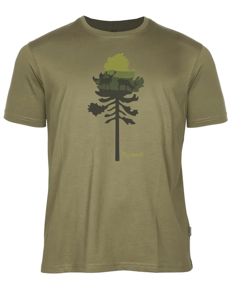 PINEWOOD FINNVEDEN RECYCLED OUTDOOR T-SHIRT - T-PAITA