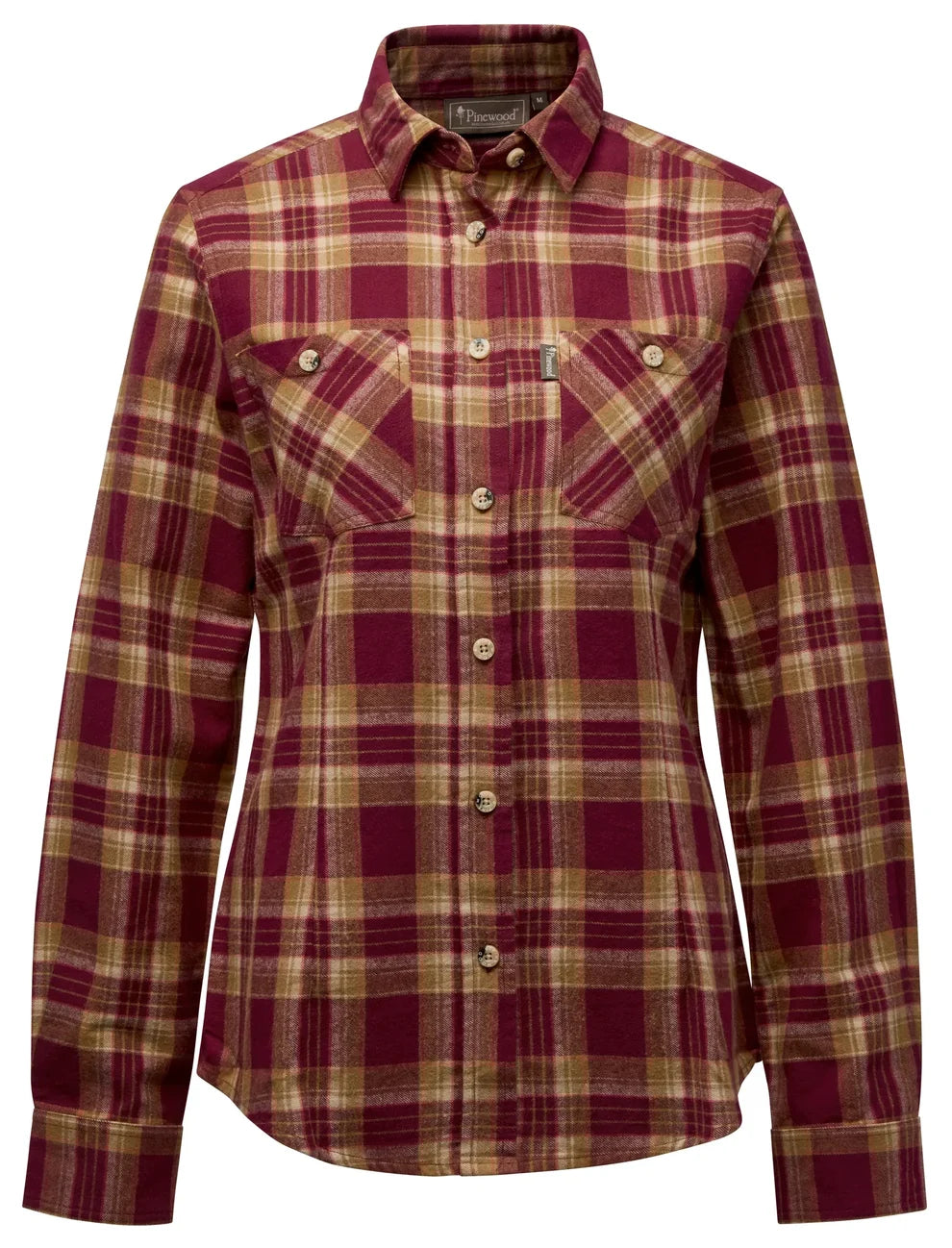 PINEWOOD HÄRJEDALEN SHIRT W - FLANELLIPAITA