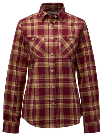 PINEWOOD HÄRJEDALEN SHIRT W - FLANELLIPAITA