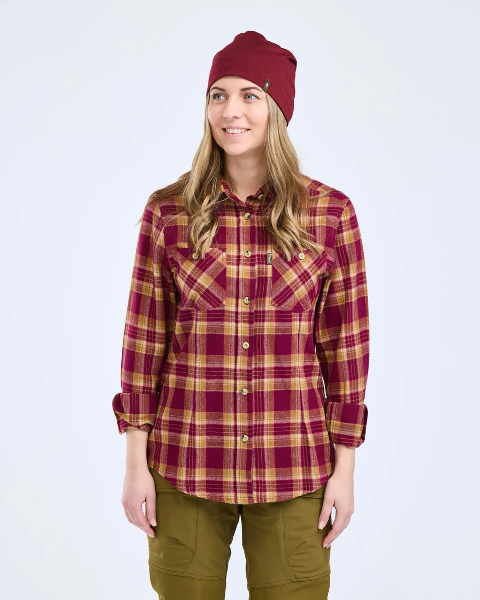 PINEWOOD HÄRJEDALEN SHIRT W - FLANELLIPAITA