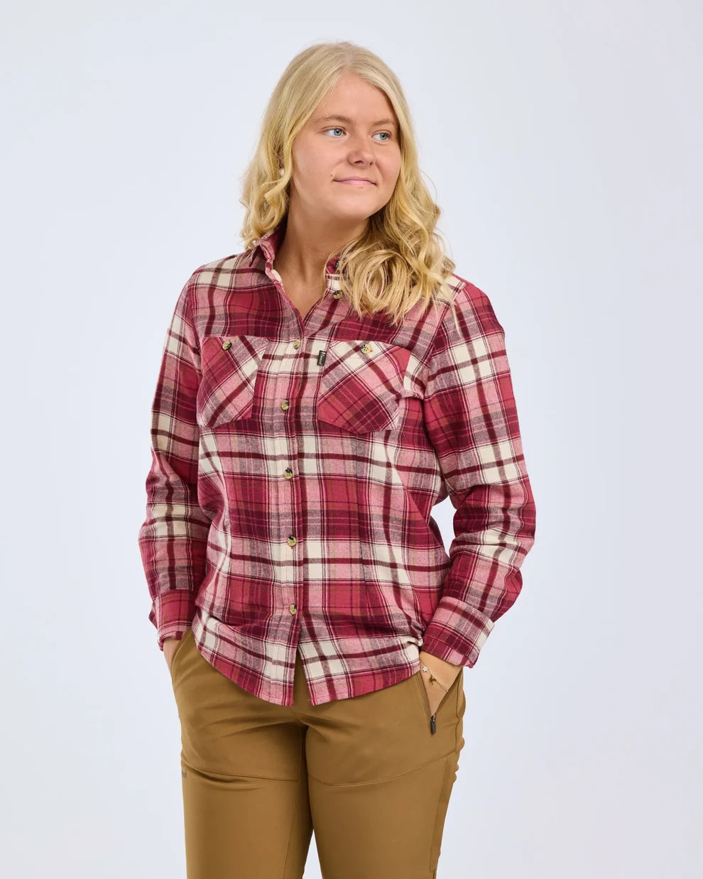 PINEWOOD HÄRJEDALEN SHIRT W - FLANELLIPAITA