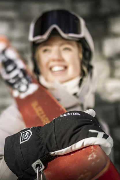 ARMY LEATHER HELI SKI 5-FINGER - LASKUHANSKAT