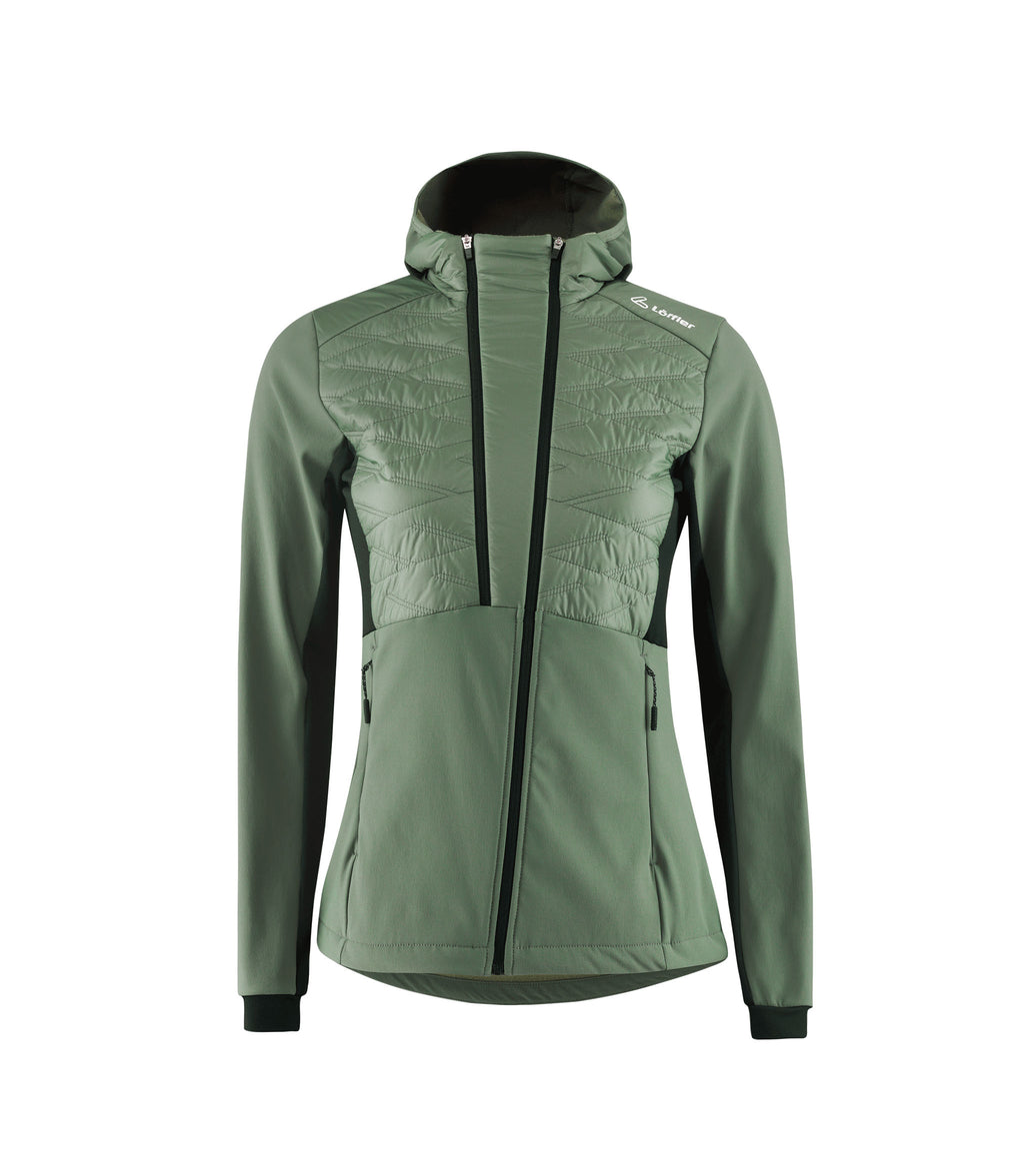 LÖFFLER W HOODED HYBRIDJACKET ALESSA PL60 - HYBRIDITAKKI