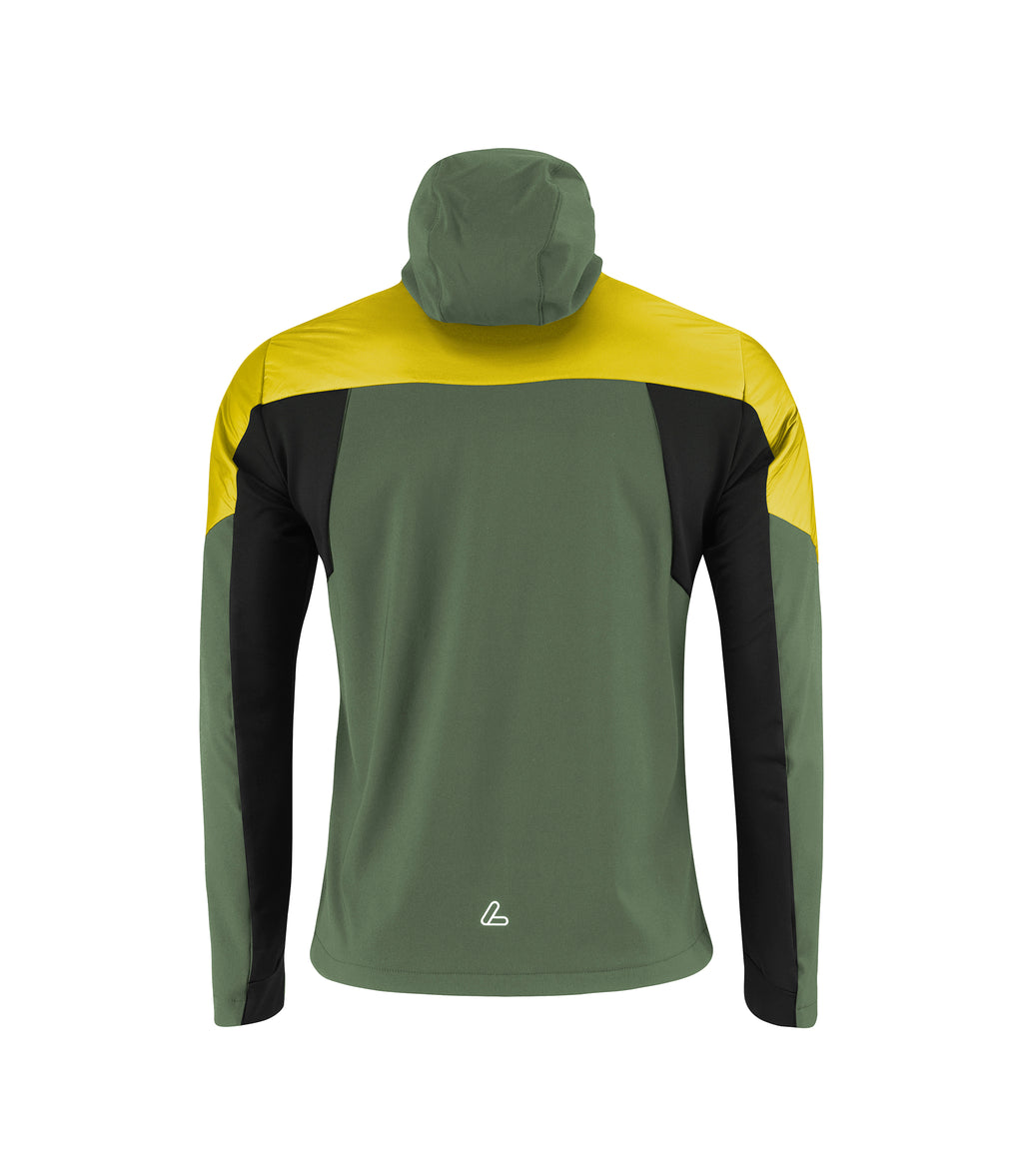 LÖFFLER M HOODED HYBRIDJACKET ALEX PL60 - HYBRIDITAKKI