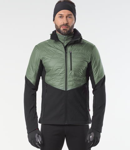 LÖFFLER M HOODED HYBRIDJACKET ALEX PL60 - HYBRIDITAKKI