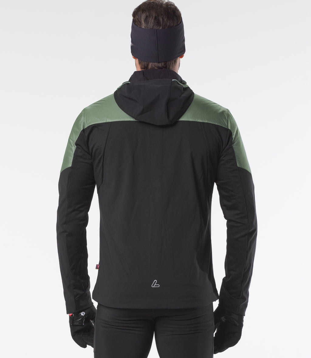 LÖFFLER M HOODED HYBRIDJACKET ALEX PL60 - HYBRIDITAKKI
