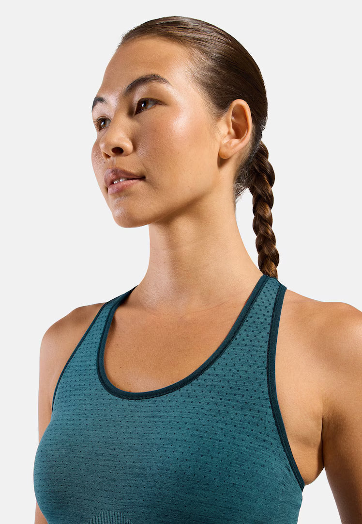ODLO SEAMLESS MEDIUM PADDED SPORT BRA - URHEILULIIVIT