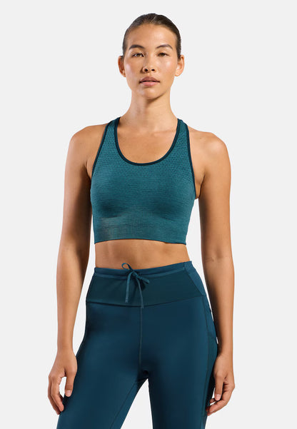 ODLO SEAMLESS MEDIUM PADDED SPORT BRA - URHEILULIIVIT
