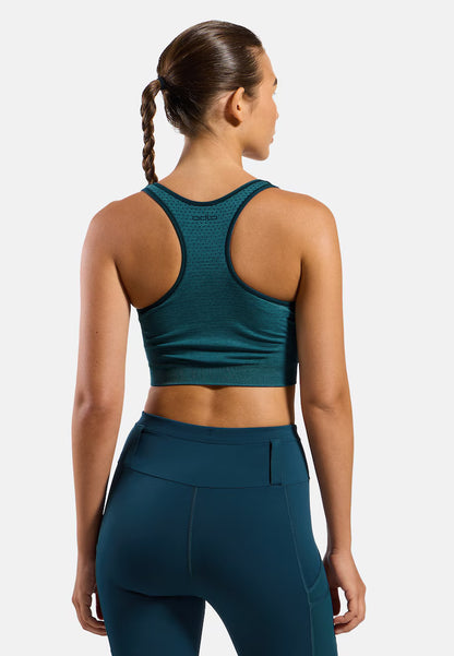 ODLO SEAMLESS MEDIUM PADDED SPORT BRA - URHEILULIIVIT