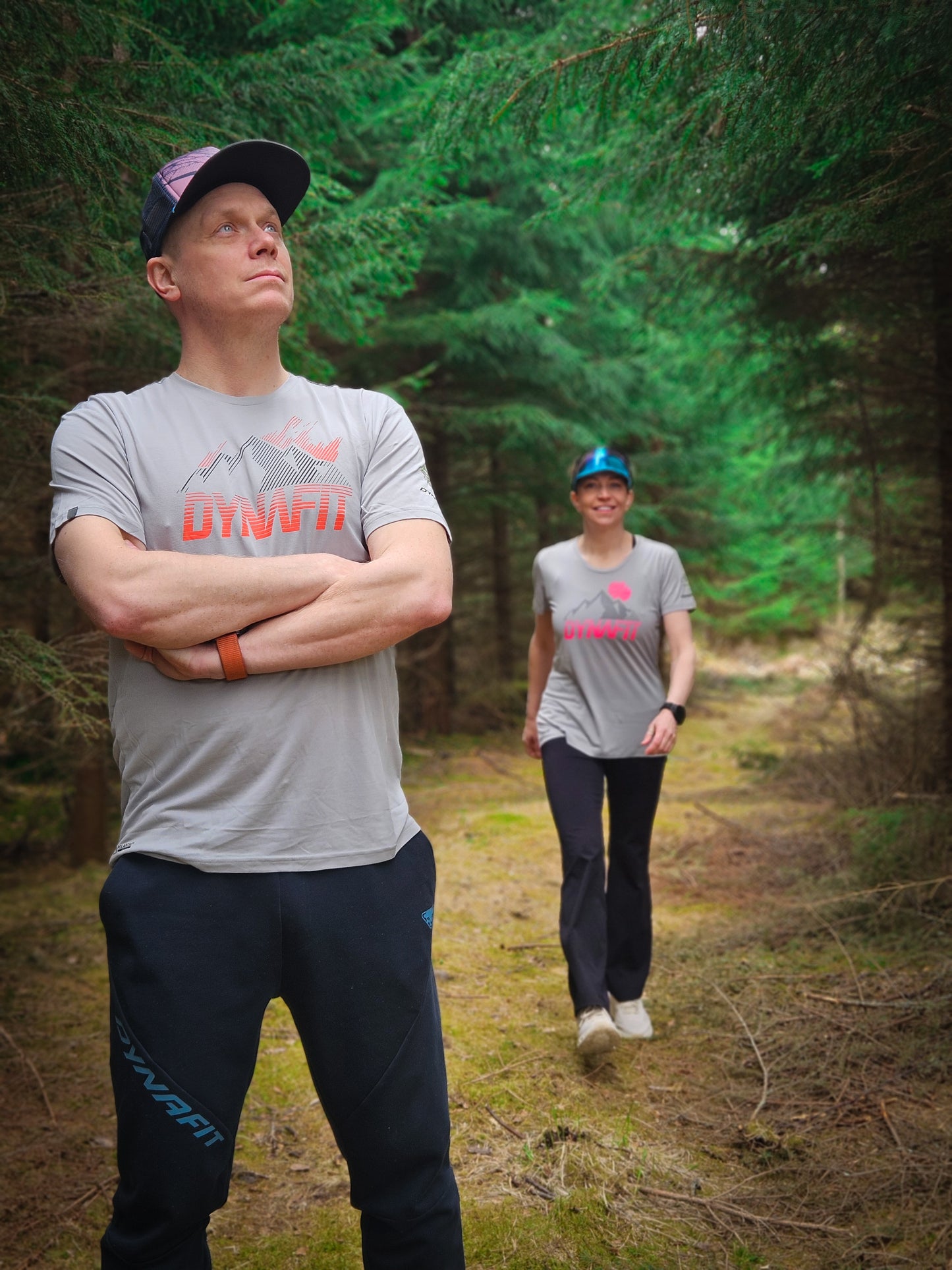 DYNAFIT TRANSALPER GRAPHIC W TEE - NUTS VIRALLINEN TAPAHTUMAPAITA