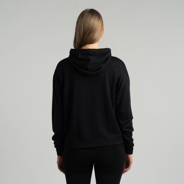 NORTH OUTDOOR EDLA MERINO HOODIE W - CROPATTU MERINOHUPPARI