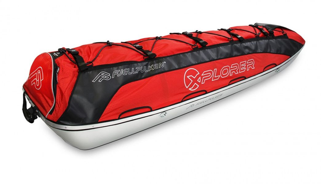 FJELLPULKEN XPLORER 188 INCL SHAFT AND HARNESS PRO - VAELLUSAHKIO, SIS AISAT JA VALJAAT