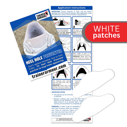 TRAINER ARMOUR HEEL TOE PREVENTER - KANTAPÄÄLAASTARI VALKOINEN