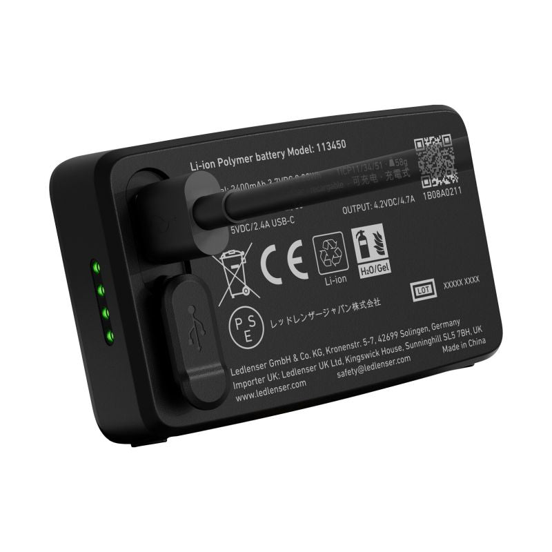 LEDLENSER HF6R OTSALAMPPU 900 LM