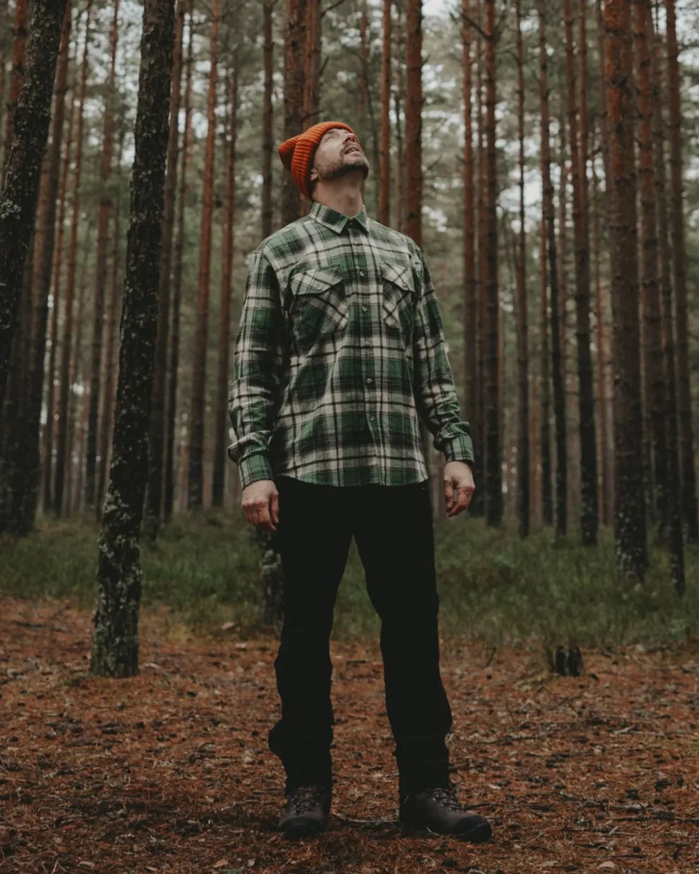 PINEWOOD HÄRJEDALEN SHIRT M - FLANELLIPAITA