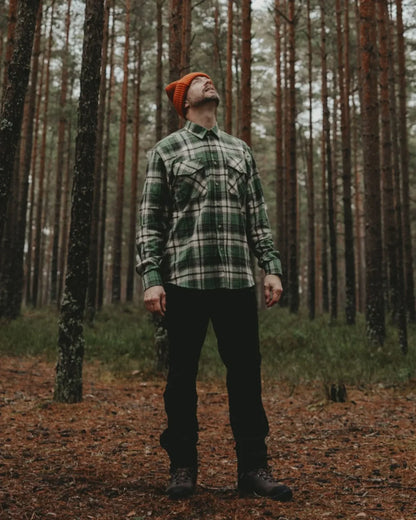 PINEWOOD HÄRJEDALEN SHIRT M - FLANELLIPAITA