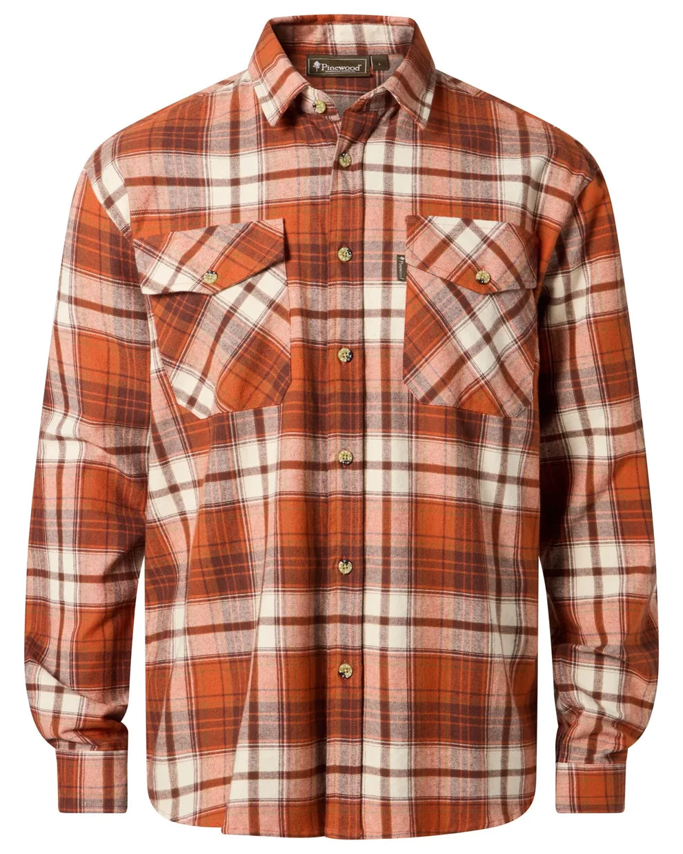 PINEWOOD HÄRJEDALEN SHIRT M - FLANELLIPAITA