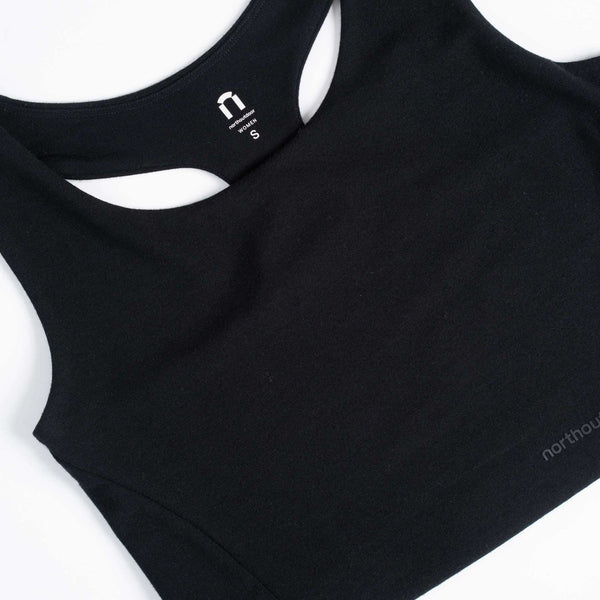 NORTH OUTDOOR LENA MERINO BRA TOP W - MERINOTOPPI