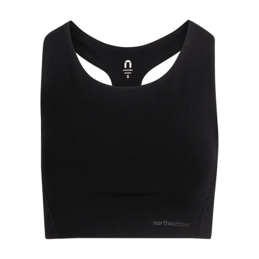 NORTH OUTDOOR LENA MERINO BRA TOP W - MERINOTOPPI