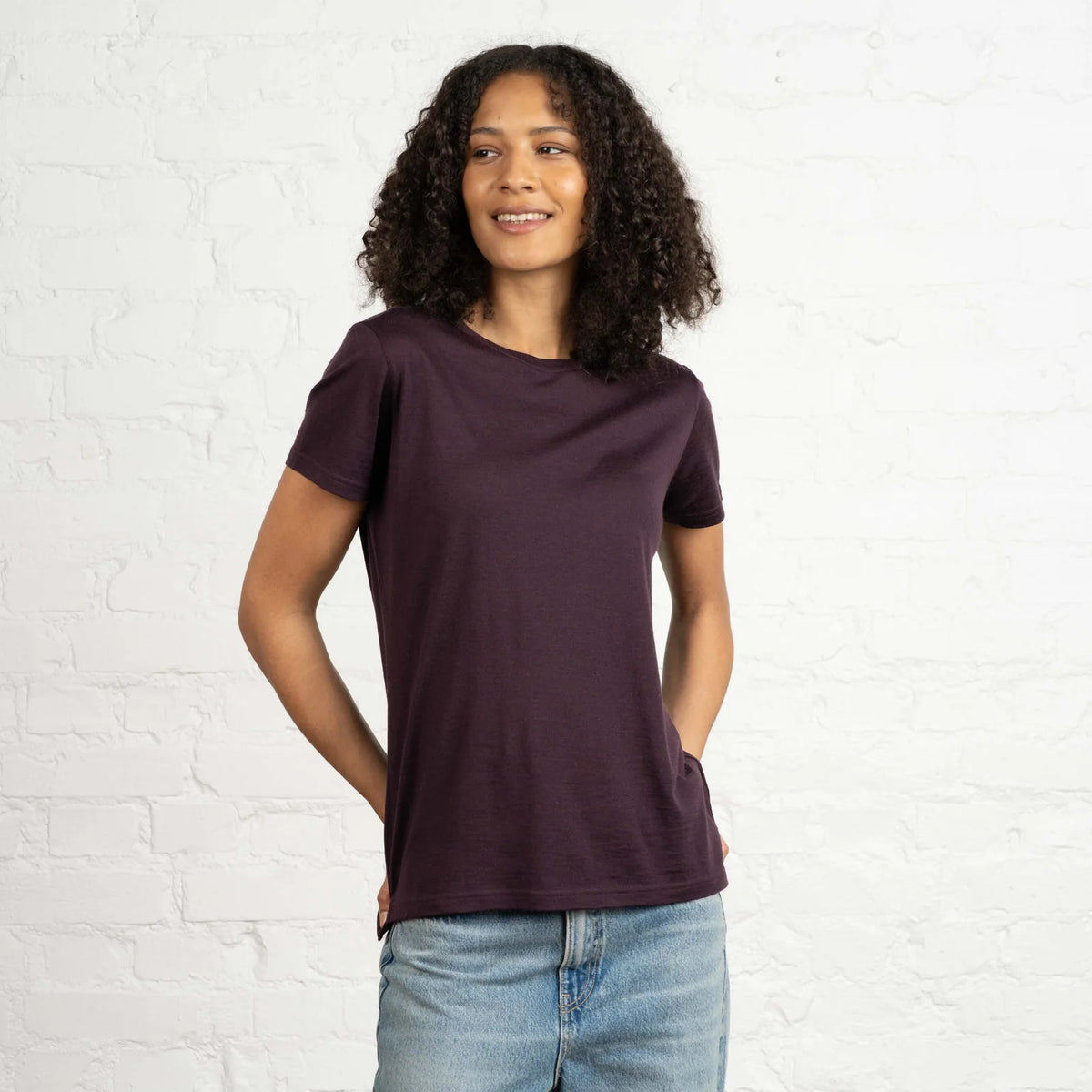 NORTH OUTDOOR LISA MERINO T-SHIRT W - T-PAITA MERINOVILLAA
