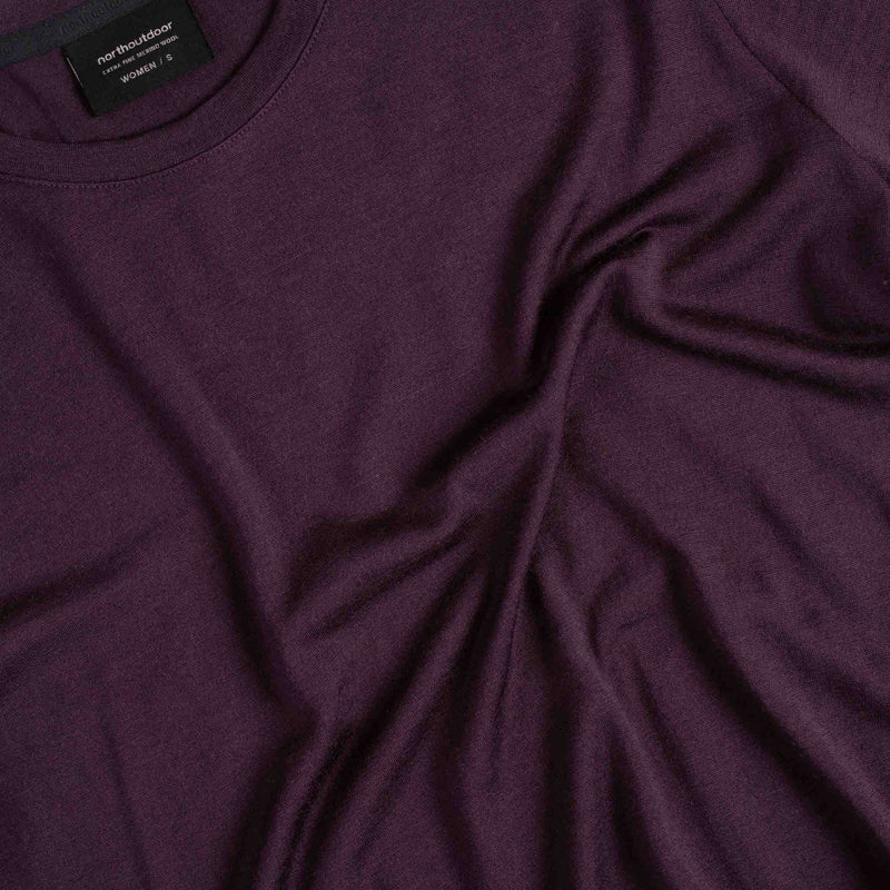 NORTH OUTDOOR LISA MERINO T-SHIRT W - T-PAITA MERINOVILLAA