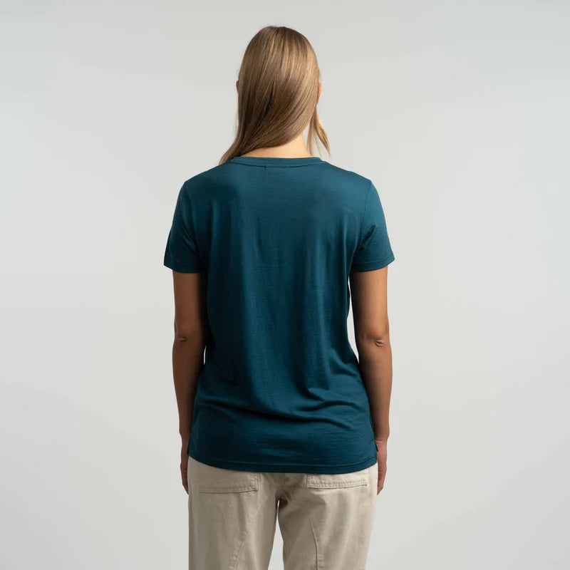 NORTH OUTDOOR LISA MERINO T-SHIRT W - T-PAITA MERINOVILLAA