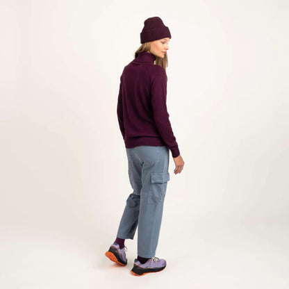 NORTH OUTDOOR HALLA MERINO SWEATER W - MERINOVILLANEULE