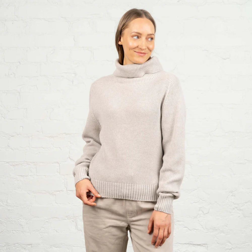 NORTH OUTDOOR KIEPPI MERINO SWEATER W - MERINONEULE