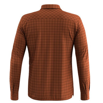 SALEWA PUEZ DRY M L/S SHIRT - TEKNINEN PAITA