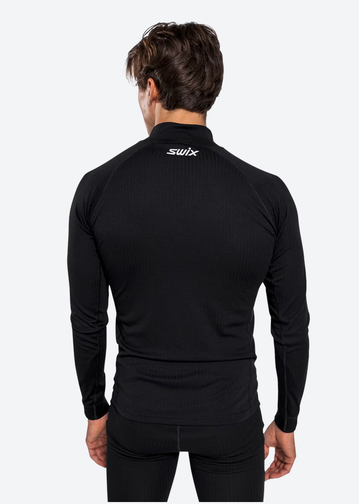 SWIX RACEX CLASSIC WIND HALF ZIP M - TUULENPITÄVÄ ALUSPAITA