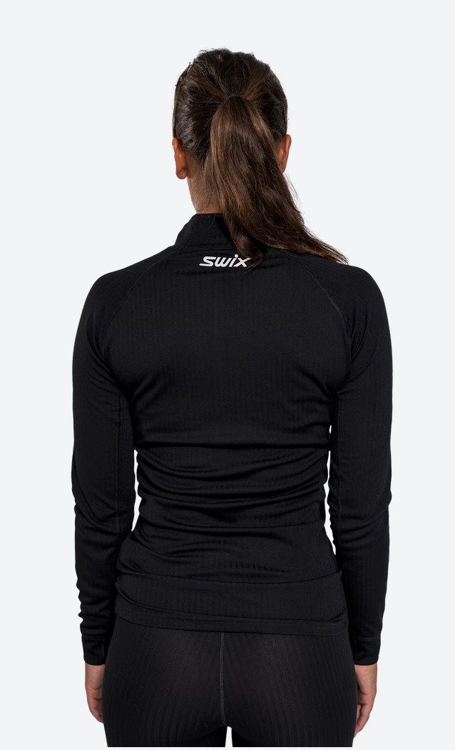 SWIX RACEX CLASSIC WIND HALFZIP W - TUULENPITÄVÄ ALUSPAITA