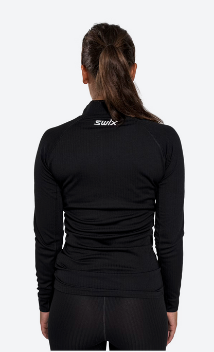 SWIX RACEX CLASSIC WIND HALFZIP W - TUULENPITÄVÄ ALUSPAITA