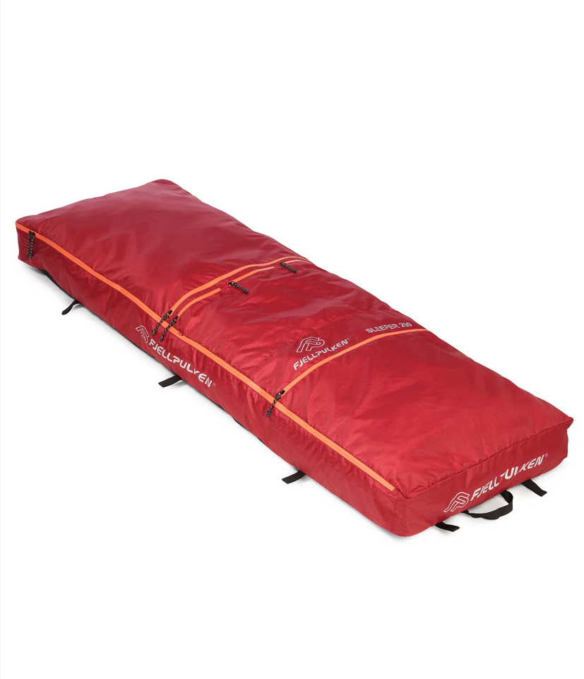 FJELLPULKEN SLEEPER 200 WITH SEETING FUNCTION - MAKUUALUSTA/MAKUUPUSSI