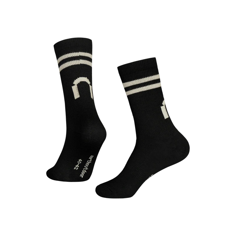 NORTH OUTDOOR ALL DAY MERINO TENNIS SOCKS STRIPE - MERINOSUKAT