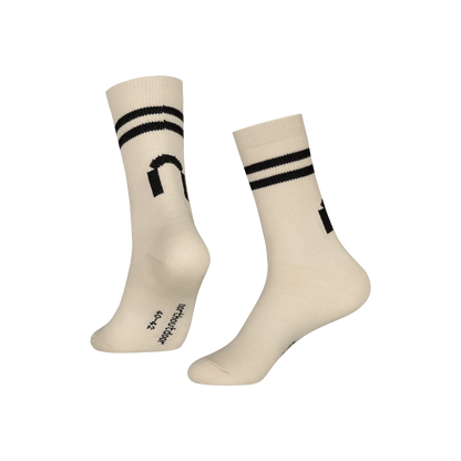 NORTH OUTDOOR ALL DAY MERINO TENNIS SOCKS STRIPE - MERINOSUKAT