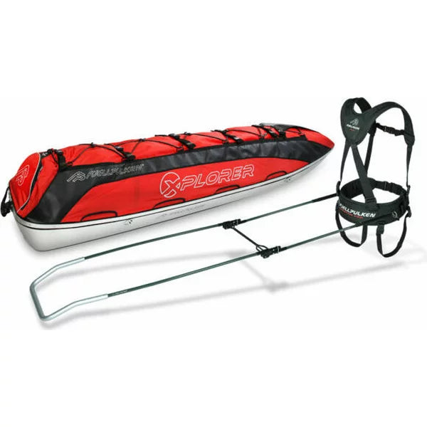 FJELLPULKEN XPLORER 188 INCL SHAFT AND HARNESS PRO - VAELLUSAHKIO, SIS AISAT JA VALJAAT