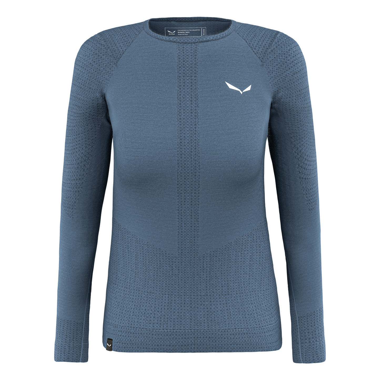 SALEWA ZEBRU MED WARM AMR W L/S TEE. - TEKNINEN MERINOALUSPAITA