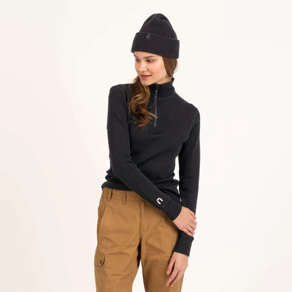 NORTH OUTDOOR ARCTIC 260 MIDLAYER ZIP W - MERINOPAITA