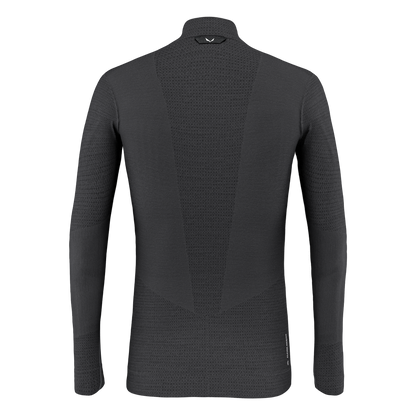 SALEWA ZEBRU MED WARM AMR M 1/2Z TEE - TEKNINEN MERINOALUSPAITA