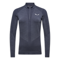 SALEWA ZEBRU MED WARM AMR W 1/2Z TEE. - TEKNINEN MERINOALUSPAITA